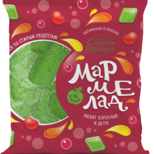 Мармелад «Аромат зеленого яблока» Красный Мозырянин