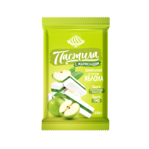 Пастила «Ванильная» с мармеладом (вкус яблока)