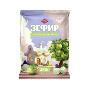 Зефир «Рошель» зеленое яблоко