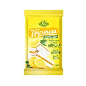 Пастила «Ванильная» с мармеладом (вкус лимона)