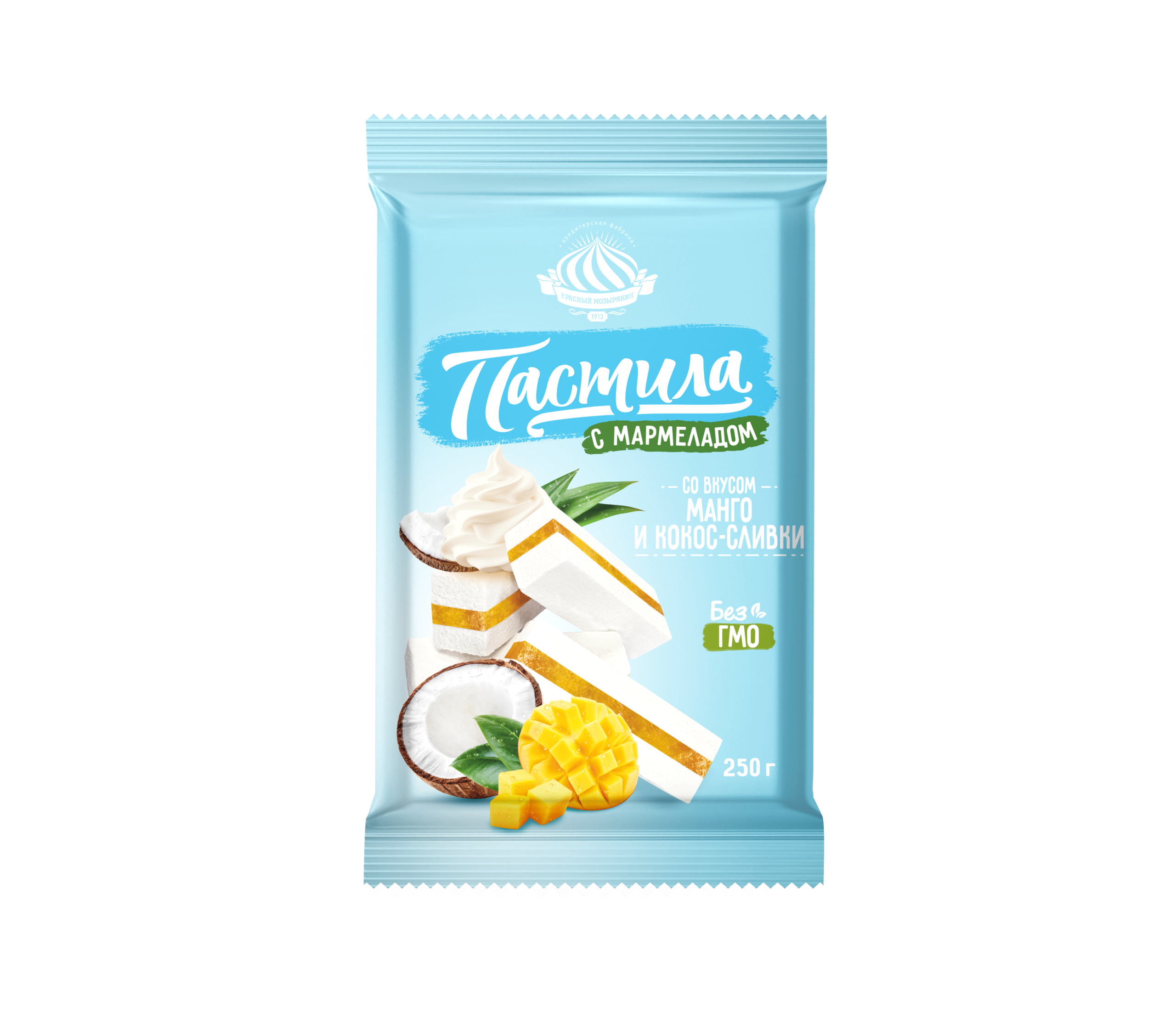 Пастила с мармеладом со вкусом «Манго и кокос-сливки»