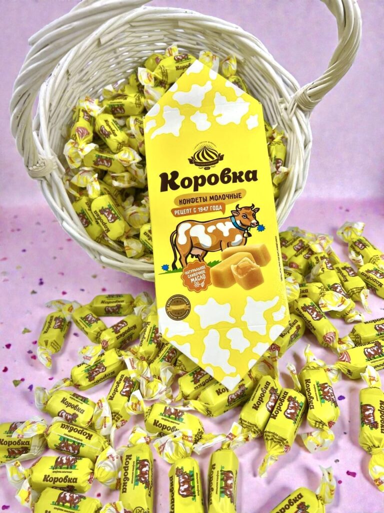 Конфеты «Коровка» в новой подарочной коробке!