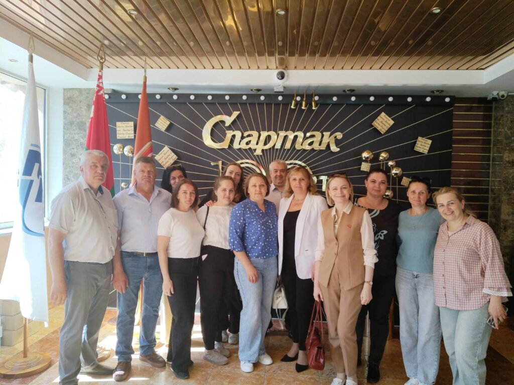 Обмен опытом на ОАО «Спартак»