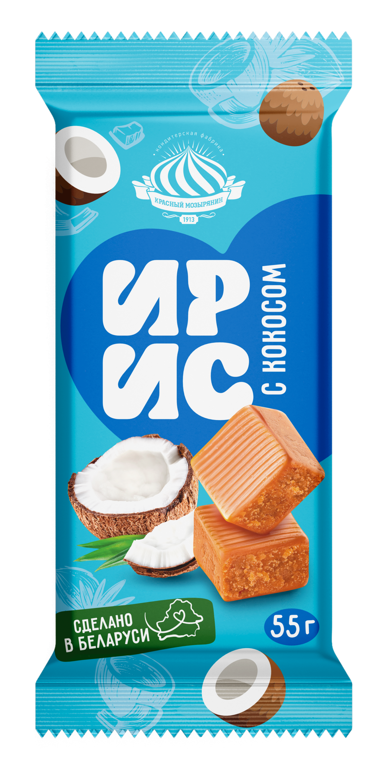Ирис тираженный "С кокосом" — изображение 3